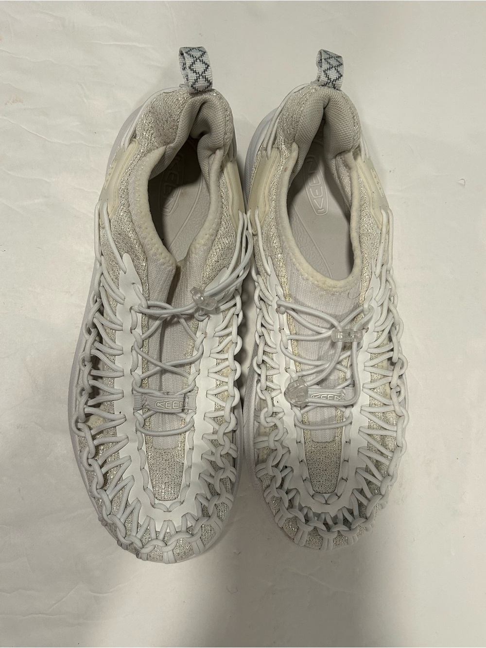 Keen Uneek SNK Sneakers shoes Women's size 10 White 1022392 Hiking Outdoor - Picture 7 of 11